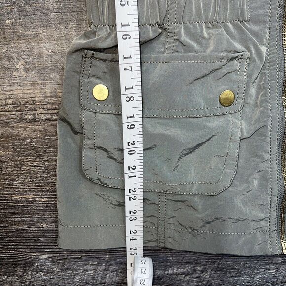 Alfani Jacket Women's Gray Non Leather Full Zip Size Small - Picture 11 of 12